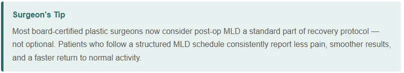 Post-Op MLD Massage After BBL & Liposuction: Your Complete Recovery Guide