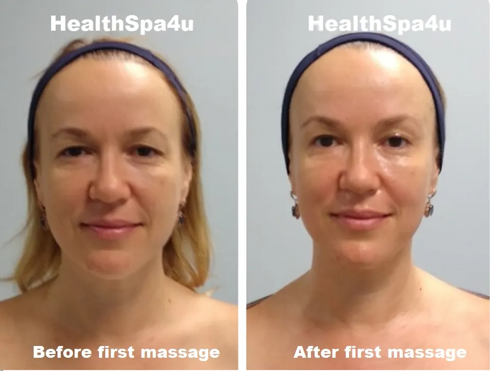 Before and After massage Client_3