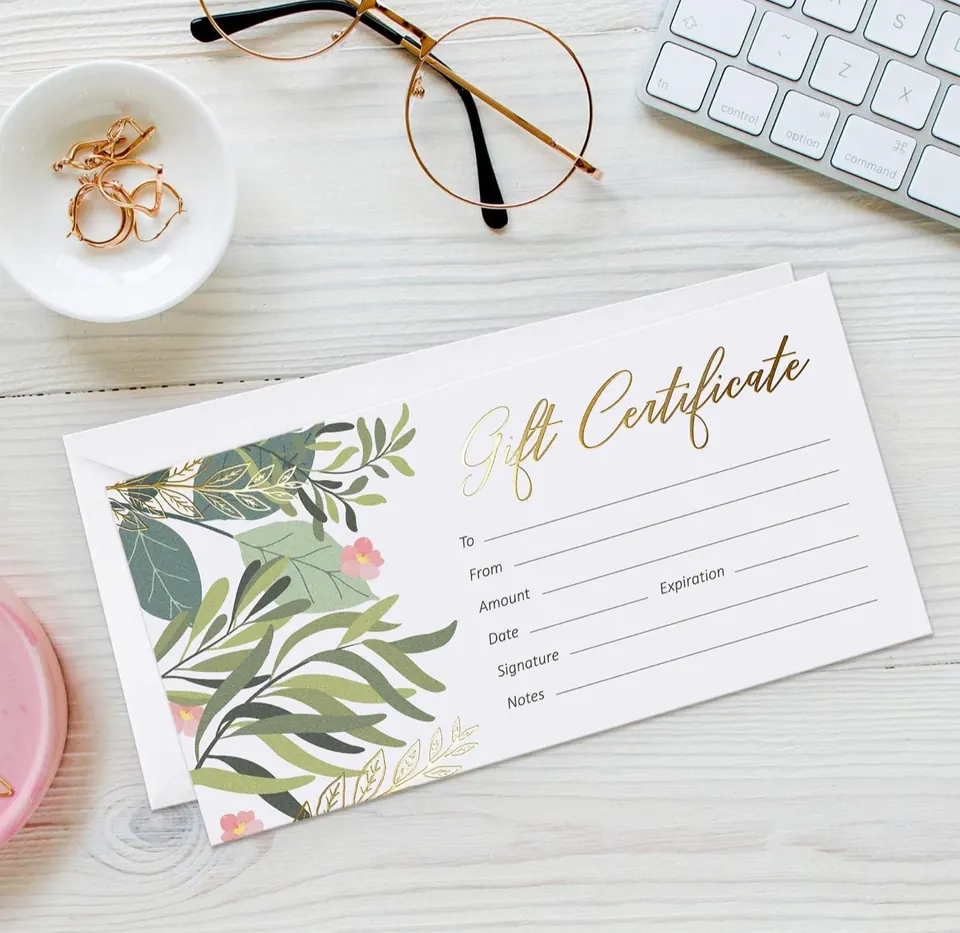 HealthSpa4u gift certificate